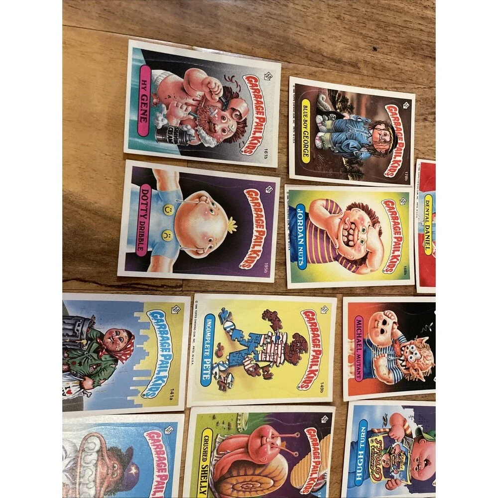 Vtg GARBAGE PAIL KIDS Topps 1986 Lot 26 No Repeats